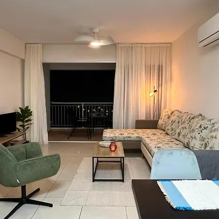 Azure Nest Oroklini 2br Shared Pool - Free Parking Apartman Lárnaka